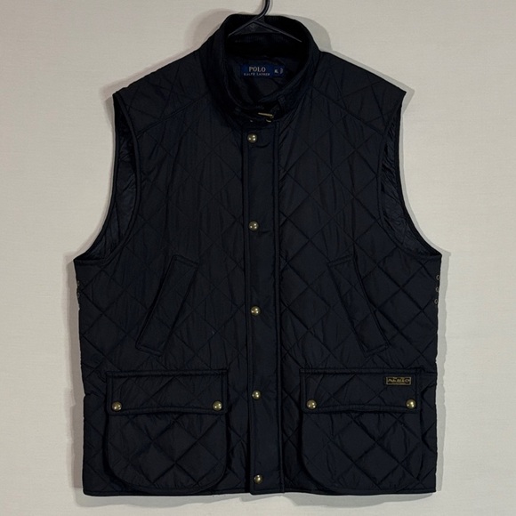 Polo Ralph Lauren Men’s Iconic Quilted Vest Black XL Polo RL & Co